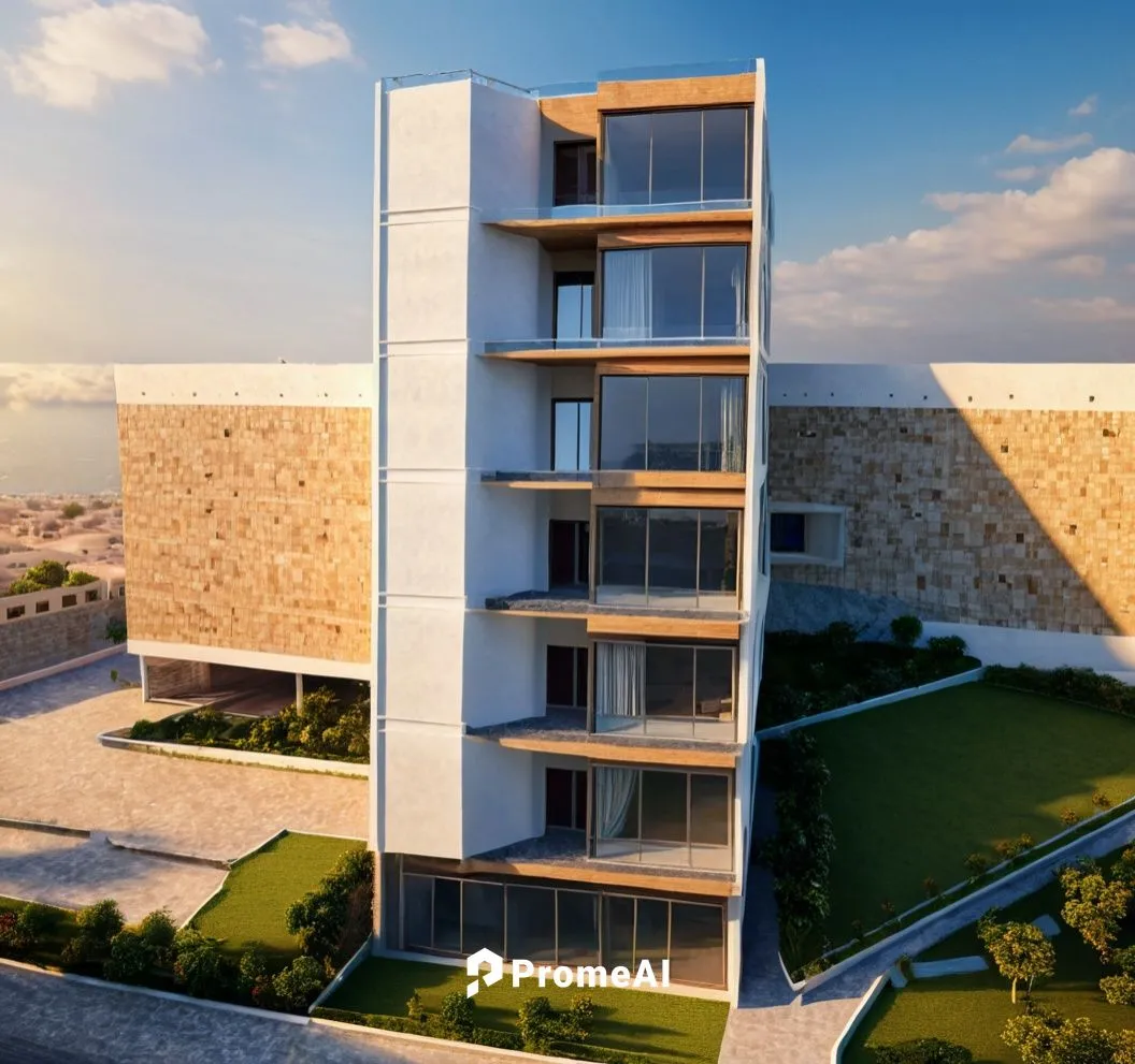 البنایه تتواجد فی منطقه مکتضه بالسکان و البنایات العملاقه 
,famagusta,larnaca,tel aviv,skyscapers,residential tower,block balcony,qasr azraq,sky apartment,appartment building,malta,3d rendering,condom