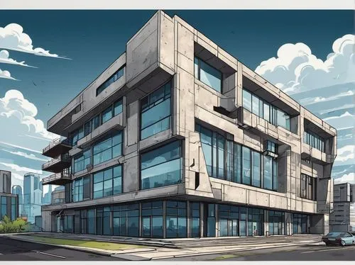 glass facade,modern building,office building,modern office,office buildings,revit,edificio,newbuilding,modern architecture,glass building,new building,industrial building,vinoly,headquarter,leaseplan,oscorp,residencial,ecobank,multistoreyed,lifesciences,Unique,Design,Sticker