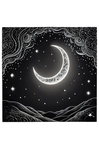 moon and star background,crescent moon,moon and star,earthshine,moon phase,waxing crescent,stars and moon,moonbeams,chand,hanging moon,poornima,moonen,moon night,ratri,moonesinghe,crescent,lune,moonglow,ramadan background,moonbeam,Illustration,Black and White,Black and White 11