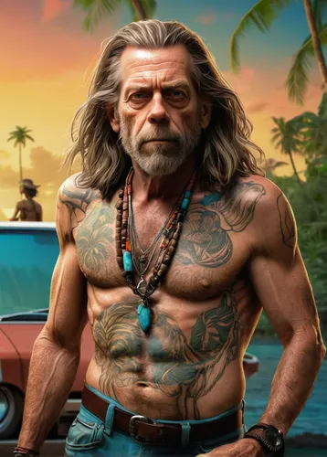 cave man,neanderthal,chief cook,barbarian,digital compositing,male character,dwarf sundheim,aborigine,south pacific,muscle icon,sea man,drago milenario,game art,cuba background,polynesian,el golfo,buick y-job,bogart village,steam release,abraham,Conceptual Art,Fantasy,Fantasy 16