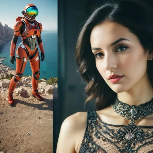 orange,atv,teal and orange,futuristic,halo,gizmodo,sci fi,comic-con,orange color,the suit,digital compositing,transformers,orange half,see-through clothing,atom,color is changable in ps,colorful,symetra,cyborg,sci-fi