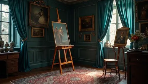 blue room,mauritshuis,victorian room,danish room,holburne,blue painting,enfilade,study room,sitting room,anteroom,zoffany,art gallery,gallery,aubusson,parlor,schorpen,paintings,mesdag,consulting room,biedermeier,Photography,General,Realistic