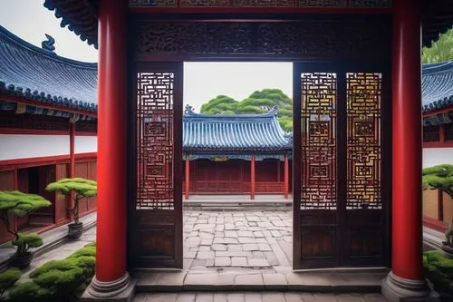 wudang,jingshan,hall of supreme harmony,soochow,shuozhou,asian architecture,chaozhou,suzhou,confucian,qingcheng,shaoxing,qibao,hengdian,hanok,confucianism,hyang garden,qufu,qingming,guoxing,longshan,Conceptual Art,Oil color,Oil Color 19