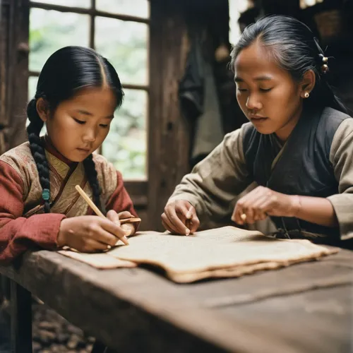 children studying,nomadic children,children learning,children drawing,little girl reading,child writing on board,vietnam's,tibetan,vintage children,home schooling,traditional vietnamese musical instruments,children playing,school children,girl studying,little girl and mother,photos of children,girl and boy outdoor,vietnam,education,traditional chinese,Photography,Documentary Photography,Documentary Photography 02