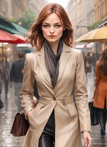 woman walking,woman in menswear,kirienko,overcoat,trenchcoat,overcoats,businesswoman,parisienne,maxmara,women fashion,long coat,vasilescu,spy,business woman,menswear for women,girl walking away,pedestrian,fashion vector,spy visual,woman shopping,Digital Art,Watercolor