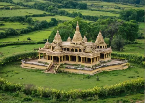 jain temple,kuthodaw pagoda,hindu temple,myanmar,bagan,ranakpur,rajasthan,beomeosa temple,stone palace,chaumukkha mandir,bada bagh,taj machal,saman rattanaram temple,stone pagoda,baghara baingan,cambodia,chiang rai,karnataka,thai temple,gold castle,Art,Artistic Painting,Artistic Painting 07