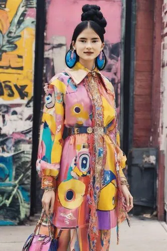 bjork,kahlo,nolita,asian costume,geisha,harajuku,fab,rockabella,chicanas,vintage asian,fashionista,geisha girl,colorful,matrilocal,asian woman,raja,yasumasa,baoshun,soho,frida kahlo,Photography,Realistic