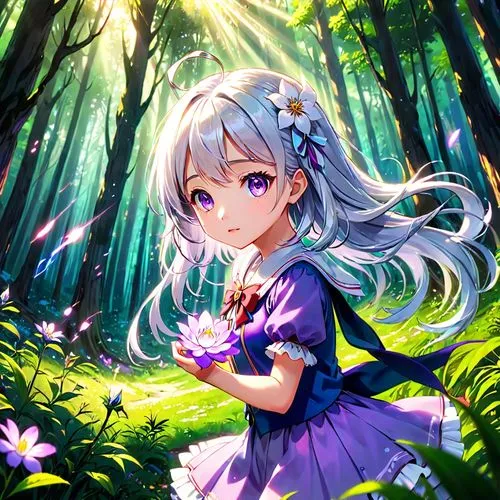 sachiko,forest background,takane,sakuya,kanon,ranko,flower background,chiya,spring background,michiru,forest flower,spring leaf background,floral background,kotoko,kanade,miriya,nozomi,wakamiya,springtime background,forest clover,Anime,Anime,Traditional