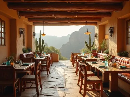 alpine restaurant,trattoria,ristorante,la kasbah,a restaurant,cabo san lucas,palmilla,cabos,auberge,taverna,patios,urubamba,restaurant,bistro,restaurante,trattorias,positano,hacienda,bistrot,mediterranean cuisine,Photography,General,Realistic