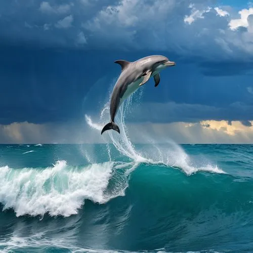 dolphin background,a flying dolphin in air,dolphin swimming,bottlenose dolphin,dolphin,oceanic dolphins,Photography,General,Realistic