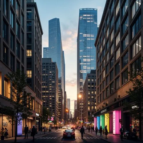 transbay,new york streets,hudson yards,financial district,5th avenue,streeterville,tishman,tall buildings,business district,city scape,yonge,toronto,torontos,costanera center,wangfujing,midtown,maisonneuve,metrotech,yorkville,berczy