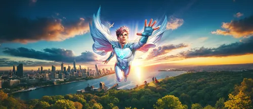 angel moroni,divine healing energy,cirque du soleil,valerian,digital compositing,the archangel,business angel,image manipulation,archangel,show off aurora,cd cover,fantasy picture,guardian angel,photo manipulation,angelology,photoshop manipulation,fliederblueten,aerialist,nordic combined,ballet master