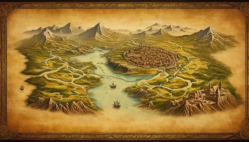 northrend,beleriand,old world map,treasure map,azeroth,island of fyn,cartographical,riverlands,elves country,riftwar,map icon,warfront,peninsula,hinterlands,outlands,the continent,minthorn,mountain world,watersheds,cartography,Art,Classical Oil Painting,Classical Oil Painting 42