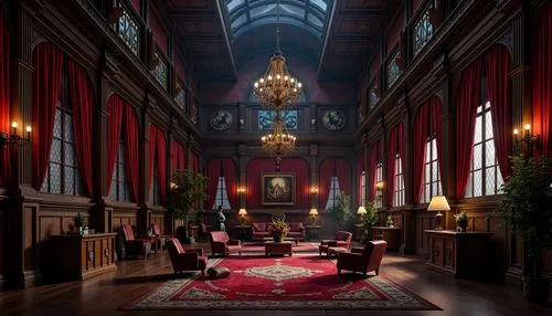 ornate room,royal interior,victorian room,dandelion hall,ballroom,entrance hall,parlor,reading room,ritzau,hallway,courtroom,furnishings,interiors,corridor,europe palace,empty interior,emporium,victorian,hall,sapienza