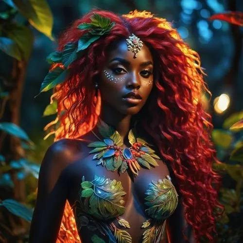 bodypaint,maliana,seelie,biophilia,neon body painting,body painting,angolan,bodypainting,dryad,nubian,niobe,faerie,vodun,oshun,african woman,amazonian,azealia,huiraatira,azilah,africana