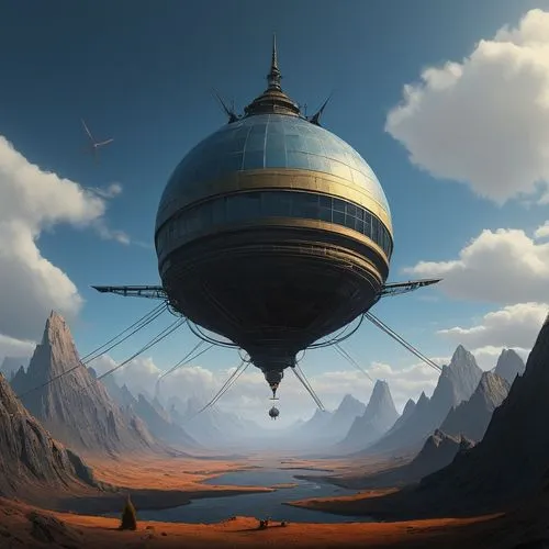 airships,airship,skyship,dirigible,bathysphere,aerostat,Conceptual Art,Sci-Fi,Sci-Fi 07