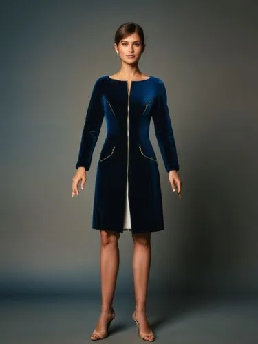 one-piece garment,plus-size model,blue dress,coat,sheath dress,women's clothing,female model,mazarine blue,bolero jacket,overcoat,navy suit,garment,cocktail dress,women clothes,dress form,pantsuit,wom