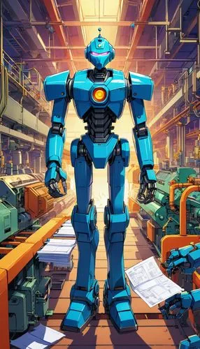 mech,robotics,cybertronian,robotix,tetsujin,cybersmith,mecha,megaman,engineer,semiprime,cybertron,mechanize,autotron,mechs,grabot,mechtild,constructicon,ramtron,cartoon video game background,automatica,Illustration,Japanese style,Japanese Style 03