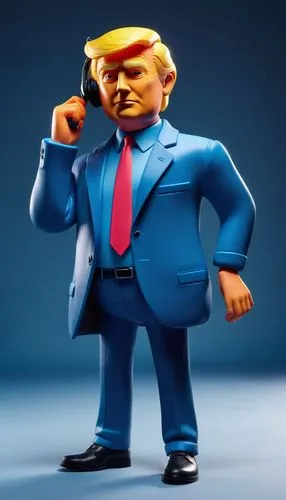 3d figure,presidnet,trumpy,trump,pesident,trumpeldor,Unique,3D,Clay