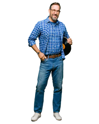 man holding gun and light,png transparent,danthebluegrassman,jeans background,lumberjax,kovic,jortzig,png image,jev,transparent image,offerman,kezman,lumberjack pattern,vannucci,portrait background,transparent background,denim background,on a transparent background,tradesman,fitton,Art,Classical Oil Painting,Classical Oil Painting 23