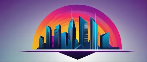 art deco background,80's design,city skyline,colorful city,klcc,megacorporation,cybercity,kandor,skyscrapers,basil's cathedral,coruscant,shard of glass,burj,ctbuh,chrysler building,dubay,monoliths,manama,vector graphic,cyberjaya,Art,Classical Oil Painting,Classical Oil Painting 14