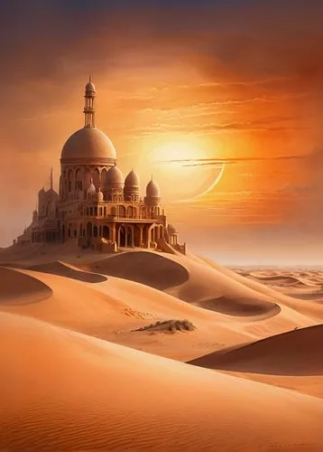 agrabah,sahara,sandstorm,dune landscape,desert landscape,deserto,united arab emirates,sandstorms,arabic background,arrakis,ramadan background,chhatris,desert desert landscape,sahara desert,maghreb,dune sea,capture desert,libyan desert,mosques,tatooine,Illustration,Paper based,Paper Based 24