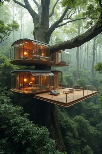 tree house hotel,tree house,treehouses,treehouse,forest house,house in the forest