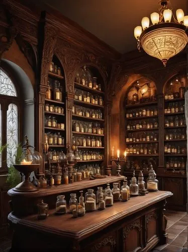 apothecary,apothecaries,herbology,perfumery,soap shop,potions,gringotts,pharmacy,brandy shop,candlemaker,perfumers,inglenook,perfumer,scriptorium,bookshelves,storerooms,stationers,bellocq,hunterian,sabon,Illustration,Realistic Fantasy,Realistic Fantasy 17