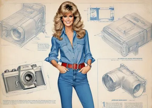 farrah fawcett,the style of the 80-ies,retro women,vintage fashion,carpenter jeans,retro eighties,70's icon,vintage 1978-82,woman in menswear,advertising campaigns,1980s,trisha yearwood,retro woman,eighties,1980's,fashion vector,wearables,70s,vintage advert,satchel,Unique,Design,Blueprint