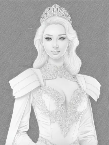 drawing pencil,white rose snow queen,the snow queen,princess sofia,ice queen,elsa,bridal clothing,bridal,bridal dress,ice princess,celtic queen,bride,fairy tale character,debutante,suit of the snow ma