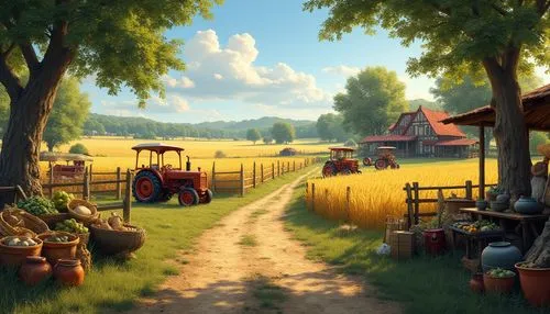 farm landscape,rural landscape,farmstand,countryside,farm,agricultural scene,farm set,farm yard,village life,farm background,the farm,rural,farms,village scene,pony farm,agricultural,country side,country road,red barn,farm pack,Photography,General,Realistic