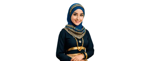 Jannah, beautiful Middle Eastern girl, hijabi, 20yo, almond eyes, thick eyebrows, warm skin tone, black hair, subtle smile, golden necklace, traditional clothing, intricately patterned scarf, posing, 