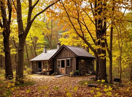 small cabin,autumn camper,the cabin in the mountains,log cabin,house in the forest,cabin,wooden hut,garden shed,autumn idyll,summer cottage,cottage,log home,vermont,country cottage,shed,wood doghouse,