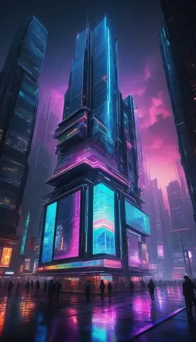 cybercity,cybertown,cyberport,cyberpunk,futuristic landscape,metropolis,cyberia,cyberworld,skyscraper,cityscape,the skyscraper,cyberscene,dystopian,futuristic,fantasy city,hypermodern,polara,kinkade,electric tower,cityzen,Art,Classical Oil Painting,Classical Oil Painting 29