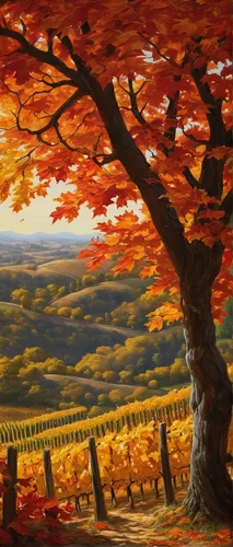 autumn landscape,fall landscape,autumn tree,robert duncanson,autumn scenery,autumn background,autumn trees,autumn idyll,maple road,maple tree,autumn frame,the trees in the fall,scarlet oak,the autumn,one autumn afternoon,fall foliage,autumn still life,trees in the fall,red maple,red oak,Art,Classical Oil Painting,Classical Oil Painting 37