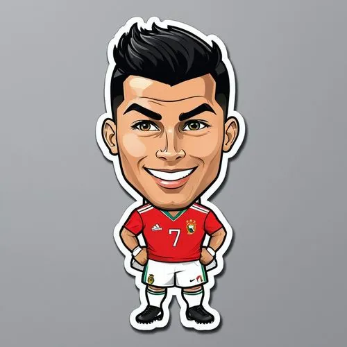 A cartoon Cristiano Ronaldo avatar,ronaldo,cristiano,chappuis,christiano,salvio,gaitan,shaarawy,giovinco,firmino,kimmich,ranaldo,coutinho,obala,lichaj,rockenfeller,zidan,arteta,medel,guerreiro,shaqiri