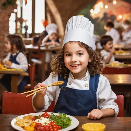 restaurants online,chef's uniform,kids' meal,girl in the kitchen,mediterranean cuisine,chef,sicilian cuisine,food and cooking,italian food,kids' things,cooking book cover,catering service bern,french food,childcare worker,children's background,gastronomy,chef hats,cuisine of madrid,food preparation,cuisine classique,Art,Classical Oil Painting,Classical Oil Painting 26