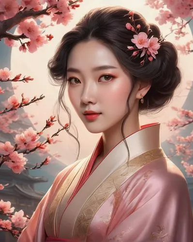 hanbok,chuseok,hanfu,the plum flower,huayi,oriental princess,sanxia,plum blossom,plum blossoms,goryeo,bingqian,mulan,zhiyuan,geisha,japanese sakura background,jingqian,koreana,yangmei,geiko,myongji,Photography,General,Cinematic