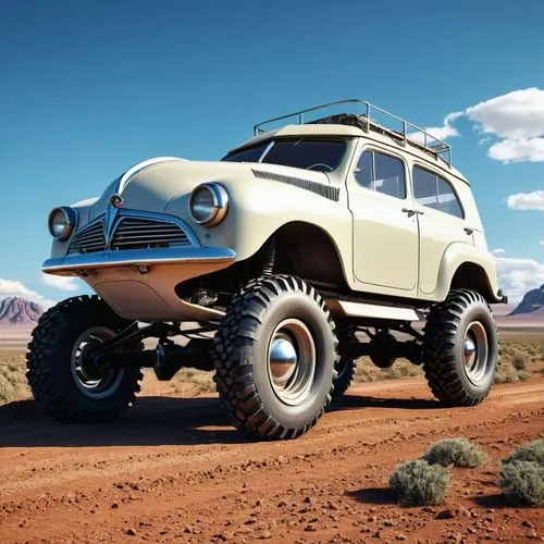 subaru rex,deserticola,4x4 car,off-road car,willys jeep,volkswagen beetle,Photography,General,Realistic