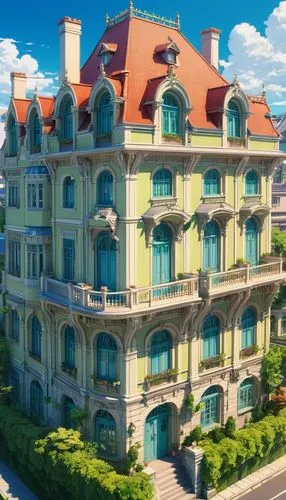 grand hotel,grand hotel europe,ritzau,miramare,apartment building,apartment house,mansard,luxury hotel,montecarlo,dragon palace hotel,hotel riviera,palladianism,sylvania,french building,manor,an apartment,sky apartment,europe palace,kempinski,seaside resort,Illustration,Japanese style,Japanese Style 03