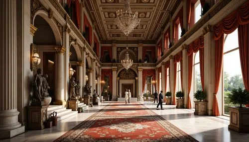 cliveden,villa cortine palace,certosa di pavia,villa d'este,entrance hall,venaria,royal interior,witley,hermitage,highclere castle,certosa,residenz,wimpole,villa balbianello,lateran,harlaxton,europe palace,versailles,villa farnesina,vatican museum