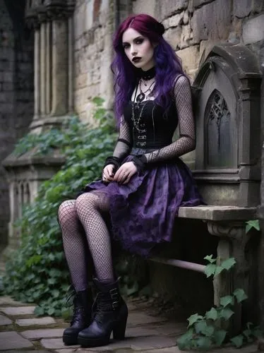 gothic fashion,gothic woman,gothic dress,goth woman,gothic style,goth whitby weekend,dark gothic mood,gothic,goth subculture,goth like,whitby goth weekend,goth,gothic portrait,dark purple,goth weekend,goth festival,violet,goths,victorian lady,victorian style,Art,Classical Oil Painting,Classical Oil Painting 03