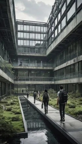 sanatoriums,scampia,arcology,safdie,epfl,autostadt wolfsburg,streamwood,oscorp,snohetta,embl,skyways,weyland,argonne,crytek,atriums,skywalks,hashima,falmer,postapocalyptic,post apocalyptic,Conceptual Art,Fantasy,Fantasy 33