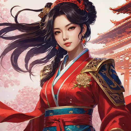 geisha,oriental princess,geisha girl,hanbok,wuchang,oriental girl,mulan,yi sun sin,spring festival,mukimono,japanese sakura background,korean culture,oriental,kitsune,chinese art,goki,japanese art,shuanghuan noble,hwachae,jeongol