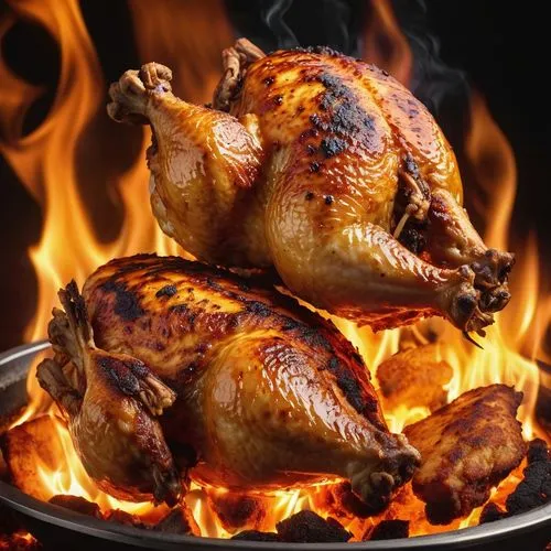 roasted chicken,roast chicken,chicken barbecue,grilled chicken,roasted pigeon,brined,roasted duck,rotisserie,chicken drumsticks,fried turkey,roast goose,garzas,baked chicken,roast duck,pidemco,hotbird,pollo,garrison,yardbird,poulet,Photography,General,Realistic