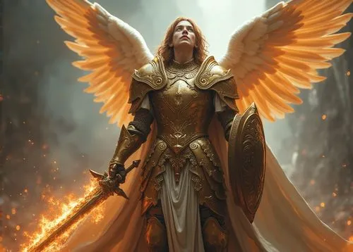 archangel,fire angel,the archangel,dawnstar,zauriel,angelfire,Photography,General,Realistic