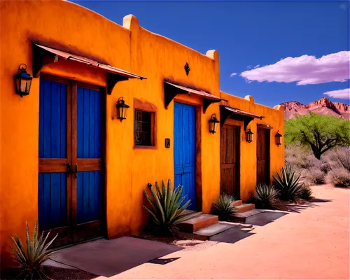 majorelle blue,houses clipart,albuquerque,hacienda,blue door,vibrant color,blue doors,santa fe,exterior decoration,saturated colors,new mexico,marrakesh,riad,sonoran,southwestern,traditional house,pueblo,house painting,san pedro de atacama,3d rendering,Illustration,Black and White,Black and White 22