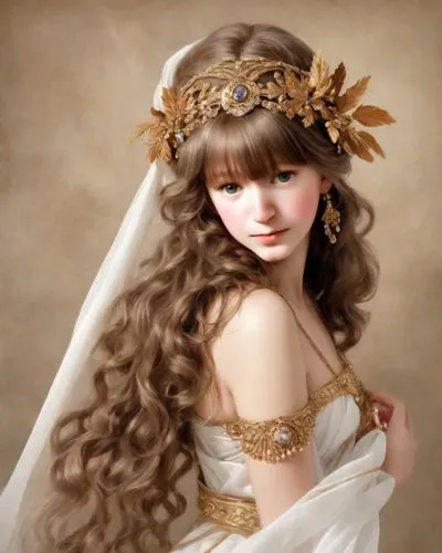 female doll,messalina,artist doll,frigga,rosaline,vintage doll,painter doll,ariadne,maenad,guinevere,girl in a wreath,bacchante,thracian,ophelia,khnopff,poppaea,diwata,maenads,galatea,cybele,Digital Art,Classicism