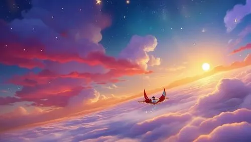 unicorn background,soaring,sky,epic sky,skyfire,dreamscape,wildstar,heavenward,falling star,dreamscapes,skies,beautiful wallpaper,skyscape,star sky,sky butterfly,skyward,skygazers,skyhigh,full hd wallpaper,dream world,Unique,3D,3D Character