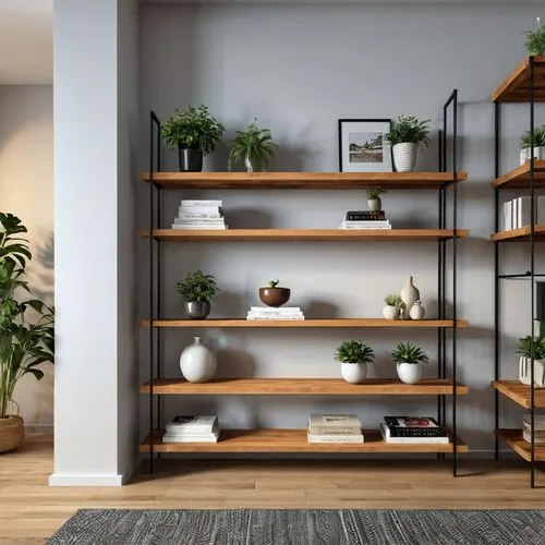 wooden shelf,shelves,shelving,bookshelf,bookcase,empty shelf,bookshelves,bookcases,shelf,shelve,plate shelf,modern decor,the shelf,wooden mockup,vivarium,contemporary decor,home corner,3d rendering,houseplant,houseplants,Photography,General,Realistic